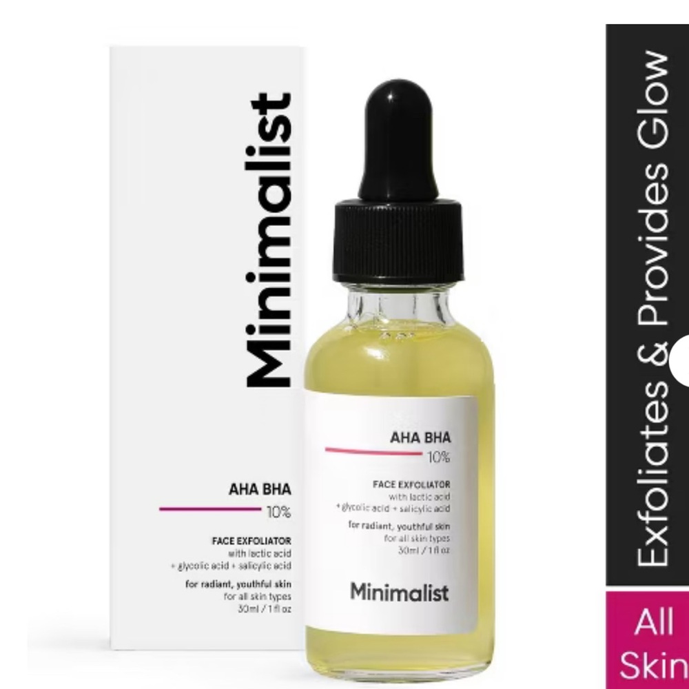 Minimalist AHA BHA 10% Face Exfoliator - 1 fl oz